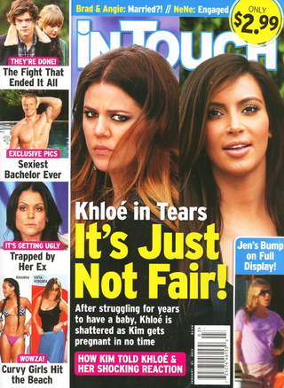 Illustration for article titled This Week in Tabloids: Kim Kardashian Baby Strollers, Baby Sunscreen and Baby Clothes are in the Works